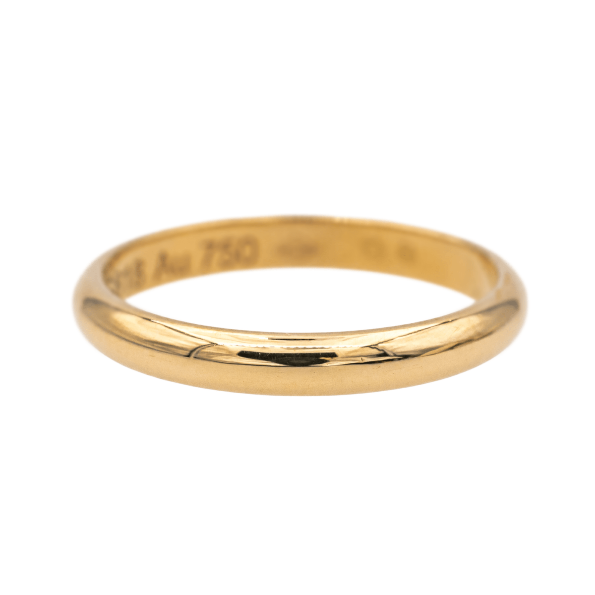 Bague Alliance CARTIER en or jaune - Castafiore