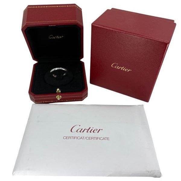 Bague Alliance CARTIER en platine - Castafiore