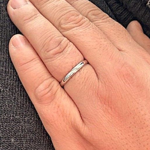 Bague Alliance CARTIER en platine - Castafiore