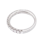 Bague Alliance CARTIER "Etincelle" en platine et diamants - Castafiore