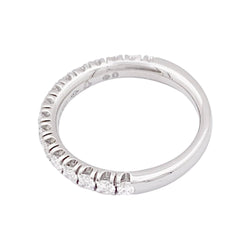 Bague Alliance CARTIER "Etincelle" en platine et diamants - Castafiore