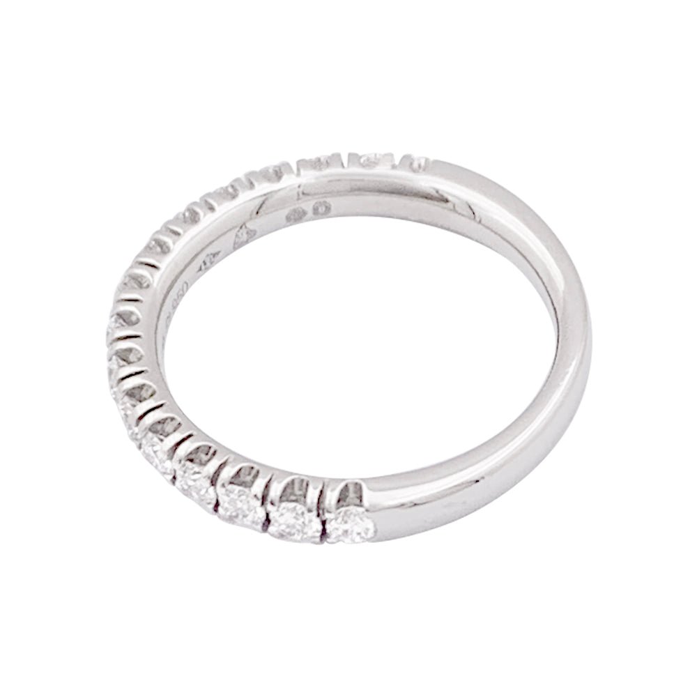 Bague Alliance CARTIER "Etincelle" en platine et diamants - Castafiore