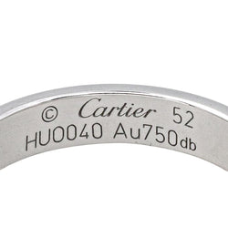 Bague Alliance CARTIER "Love" en or blanc - Castafiore