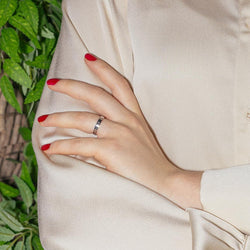 Bague Alliance CARTIER "Love" en or blanc - Castafiore