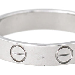 Bague Alliance CARTIER "Love" en or blanc - Castafiore