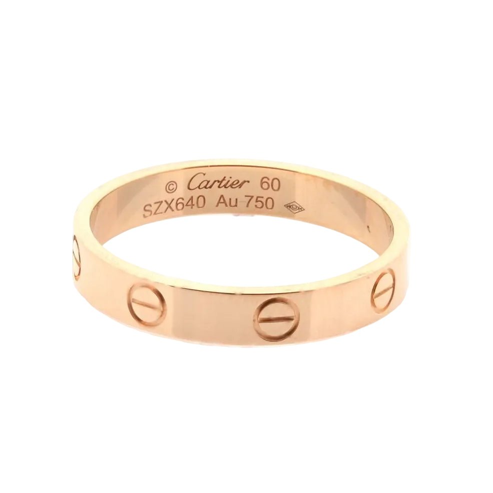 Bague Alliance CARTIER "Love" en or jaune - Castafiore