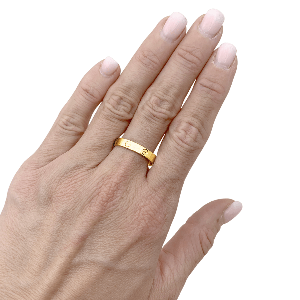 Ring Cartier, "Love", yellow gold.
