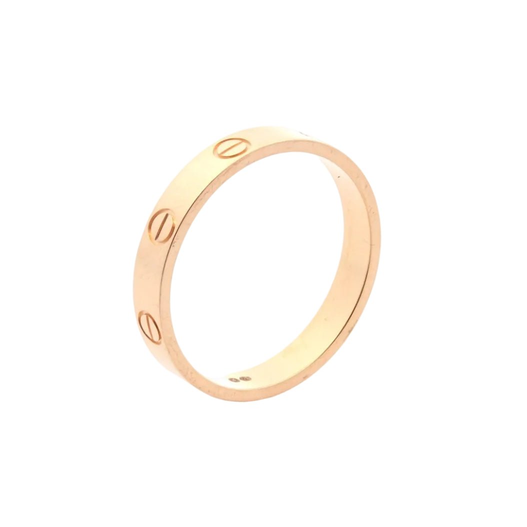Bague Alliance CARTIER "Love" en or jaune - Castafiore