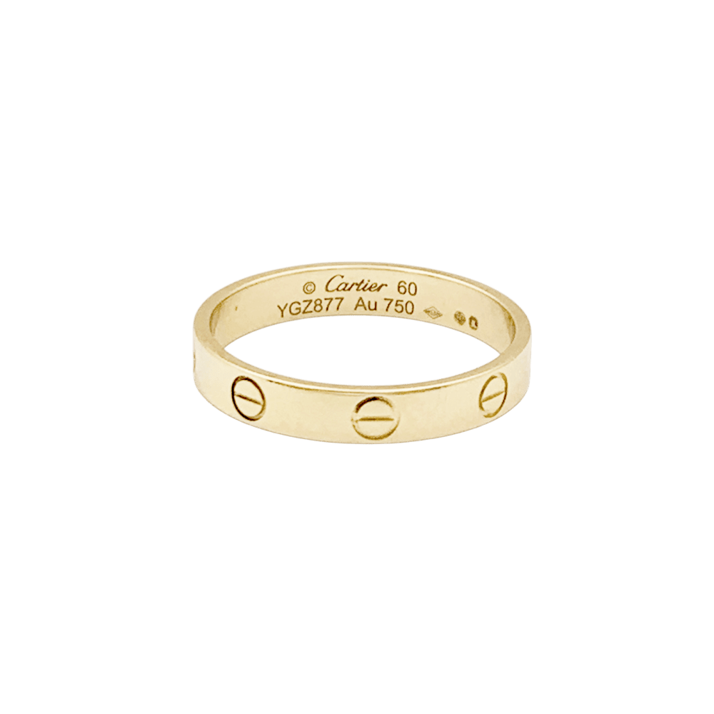 Ring Cartier, "Love", yellow gold.