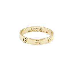 Ring Cartier, "Love", yellow gold.