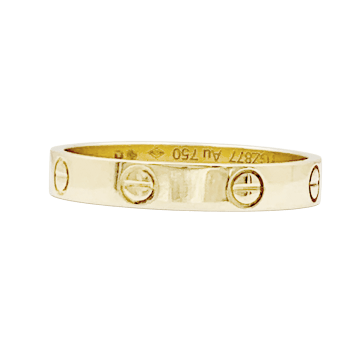 Ring Cartier, "Love", yellow gold.