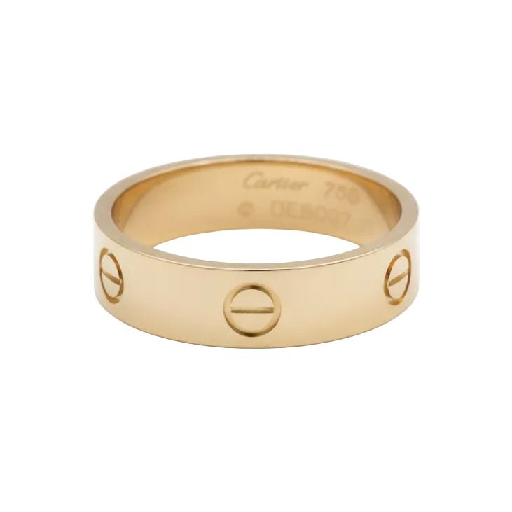 Bague Alliance CARTIER "Love" en or jaune - Castafiore
