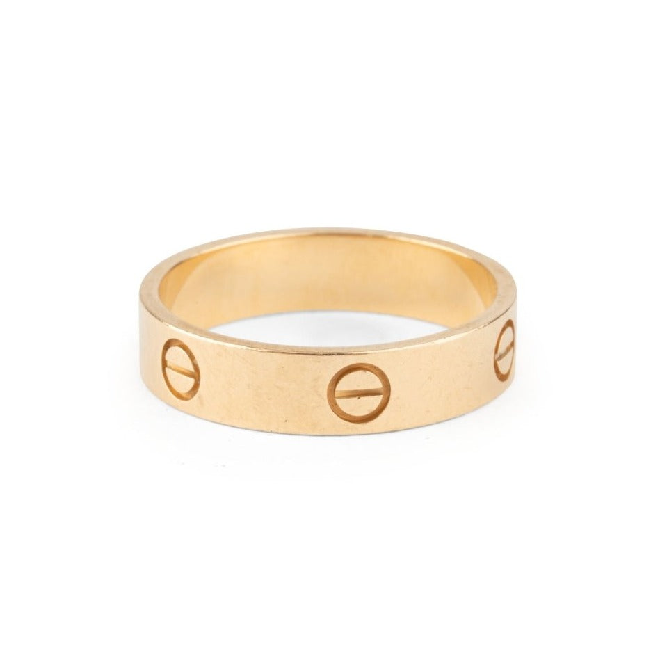 Bague Alliance CARTIER "Love" en or jaune - Castafiore