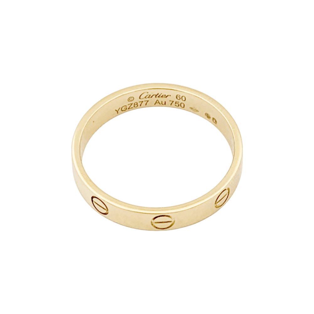 Ring Cartier, "Love", yellow gold.