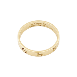 Ring Cartier, "Love", yellow gold.