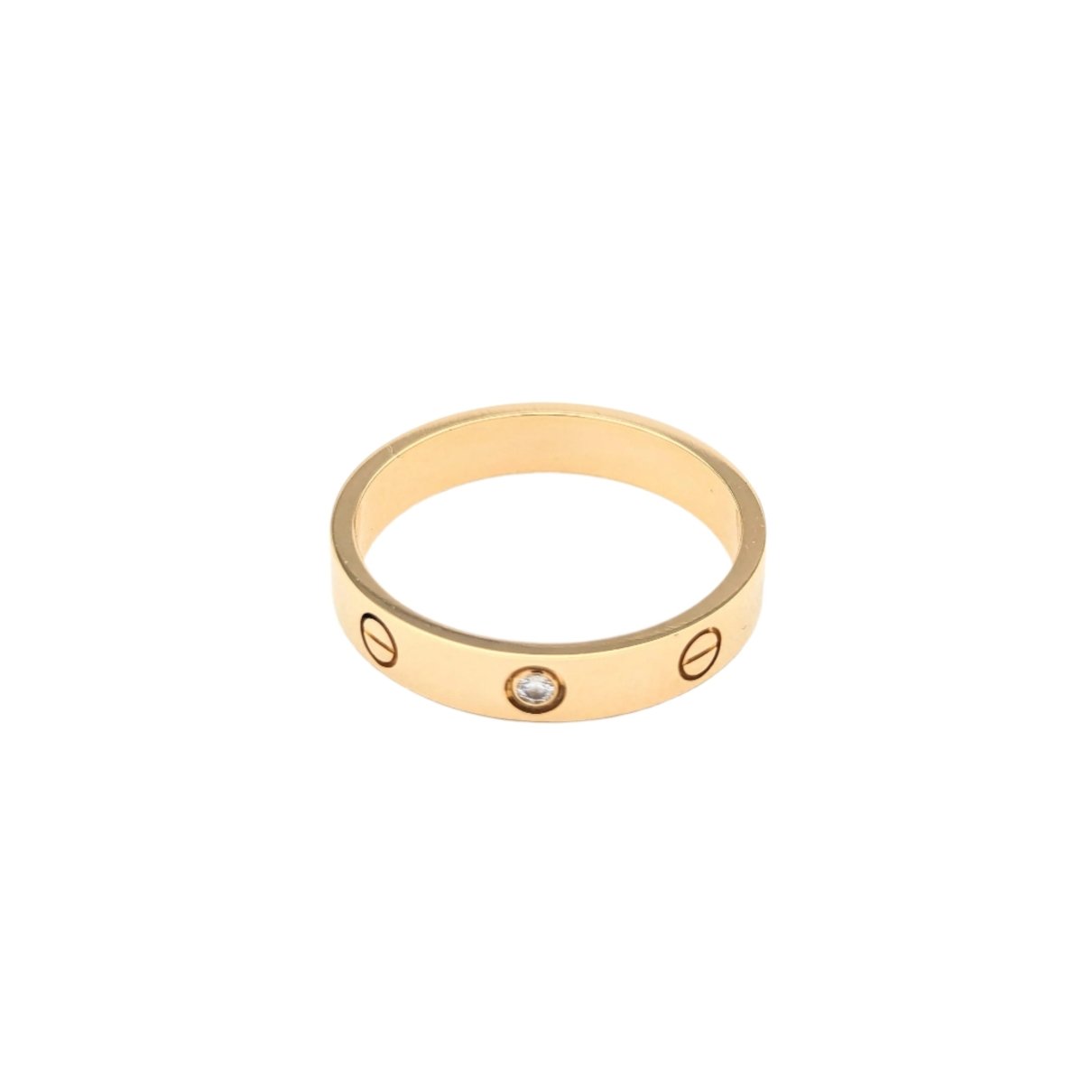 Bague Alliance CARTIER "Love" en or jaune et diamant - Castafiore