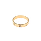 Bague Alliance CARTIER "Love" en or jaune et diamant - Castafiore