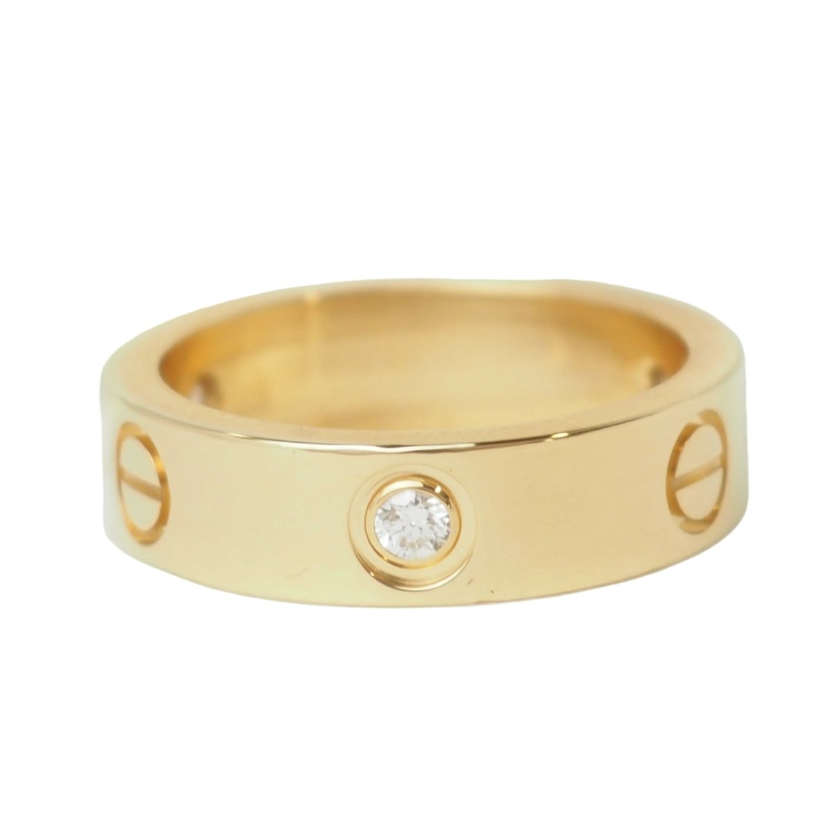 Bague Alliance CARTIER "Love" en or jaune et diamants - Castafiore