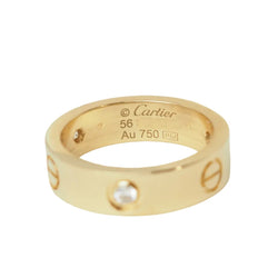 Bague Alliance CARTIER "Love" en or jaune et diamants - Castafiore