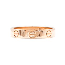 Ring Cartier, "Love rose gold.