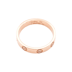 Ring Cartier, "Love rose gold.