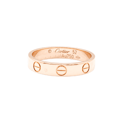 Ring Cartier, "Love rose gold.