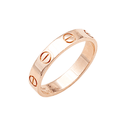 Ring Cartier, "Love rose gold.