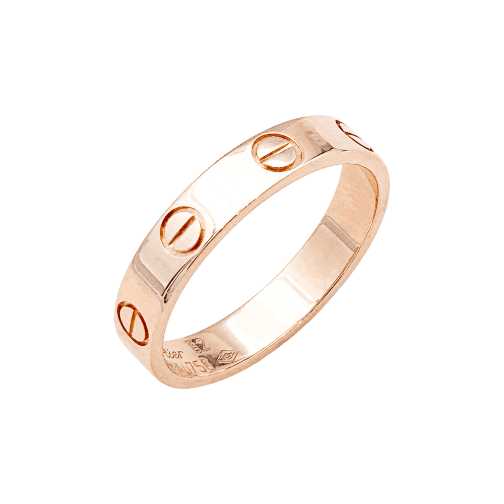 Ring Cartier, "Love rose gold.