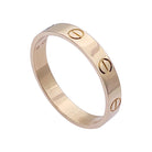 Bague Alliance CARTIER "Love" en or rose - Castafiore