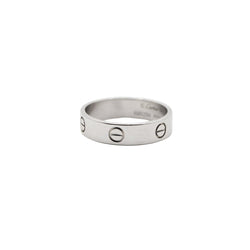 Bague Alliance CARTIER "Love" en platine - Castafiore
