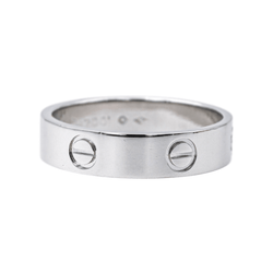 Bague Alliance CARTIER "Love" en platine - Castafiore