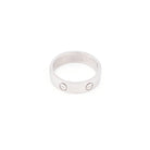 Bague Alliance CARTIER "Love" en platine - Castafiore