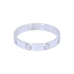 Bague Alliance CARTIER "Love" PM en or blanc - Castafiore