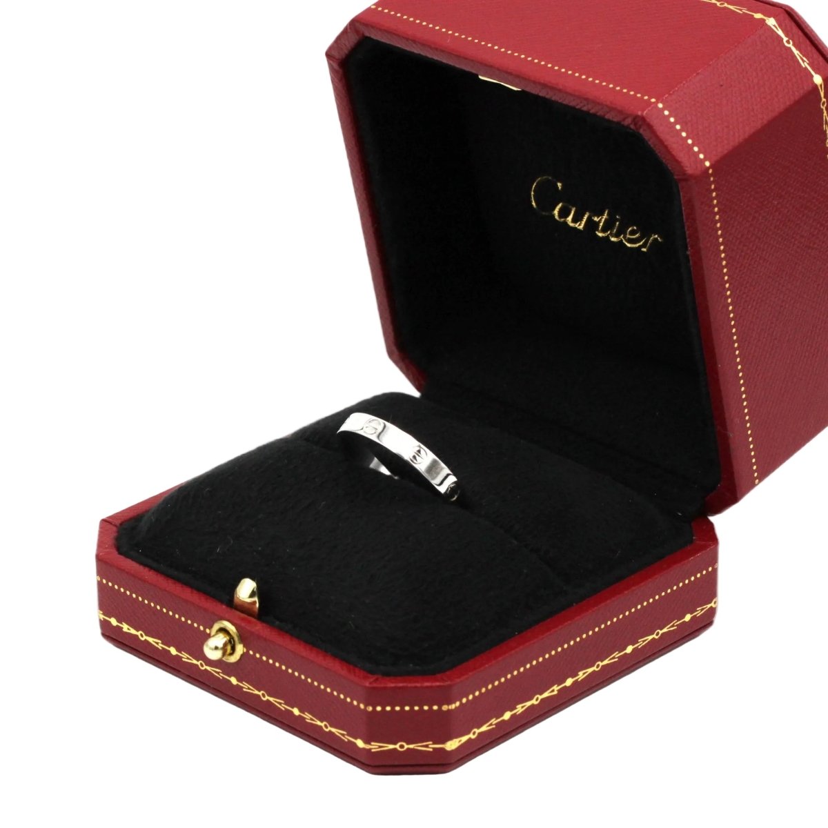 Bague Alliance CARTIER "Love" PM en or blanc - Castafiore