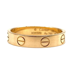 Bague Alliance CARTIER "Love" PM en or jaune - Castafiore