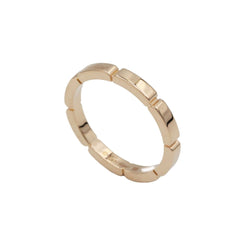 Bague Alliance CARTIER "Maillon Panthère" en or rose - Castafiore