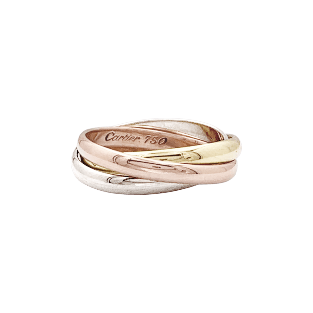Ring Cartier, "Trinity", three-tone gold.