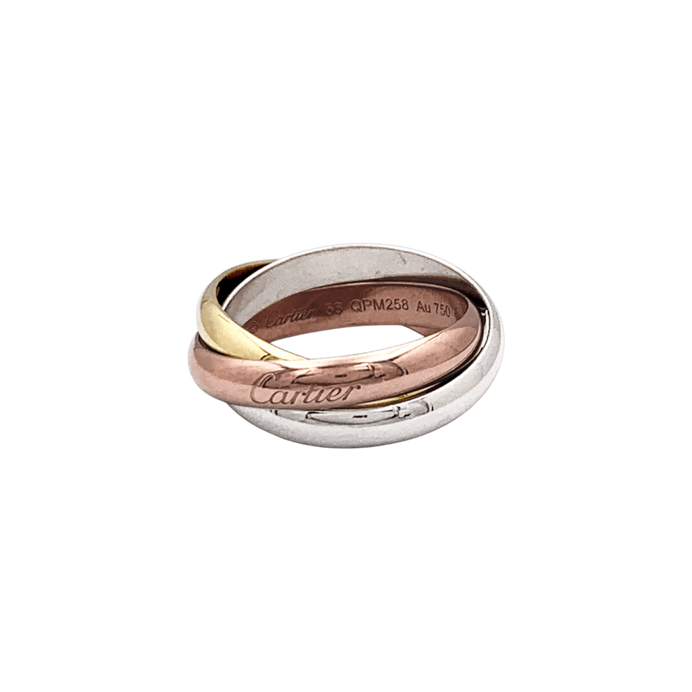 Ring Cartier, "Trinity", three golds.