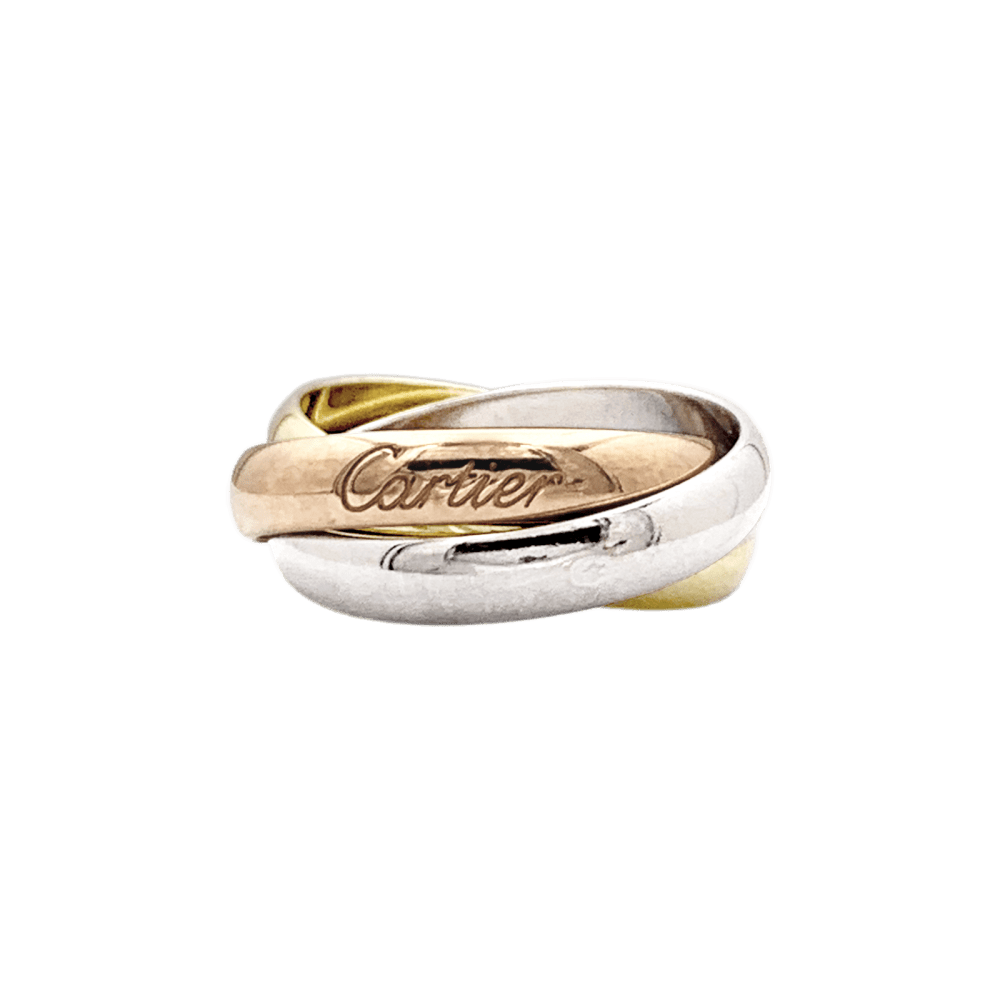 Ring Cartier, "Trinity Classique", three golds.