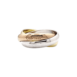 Ring Cartier, "Trinity Classique", three golds.