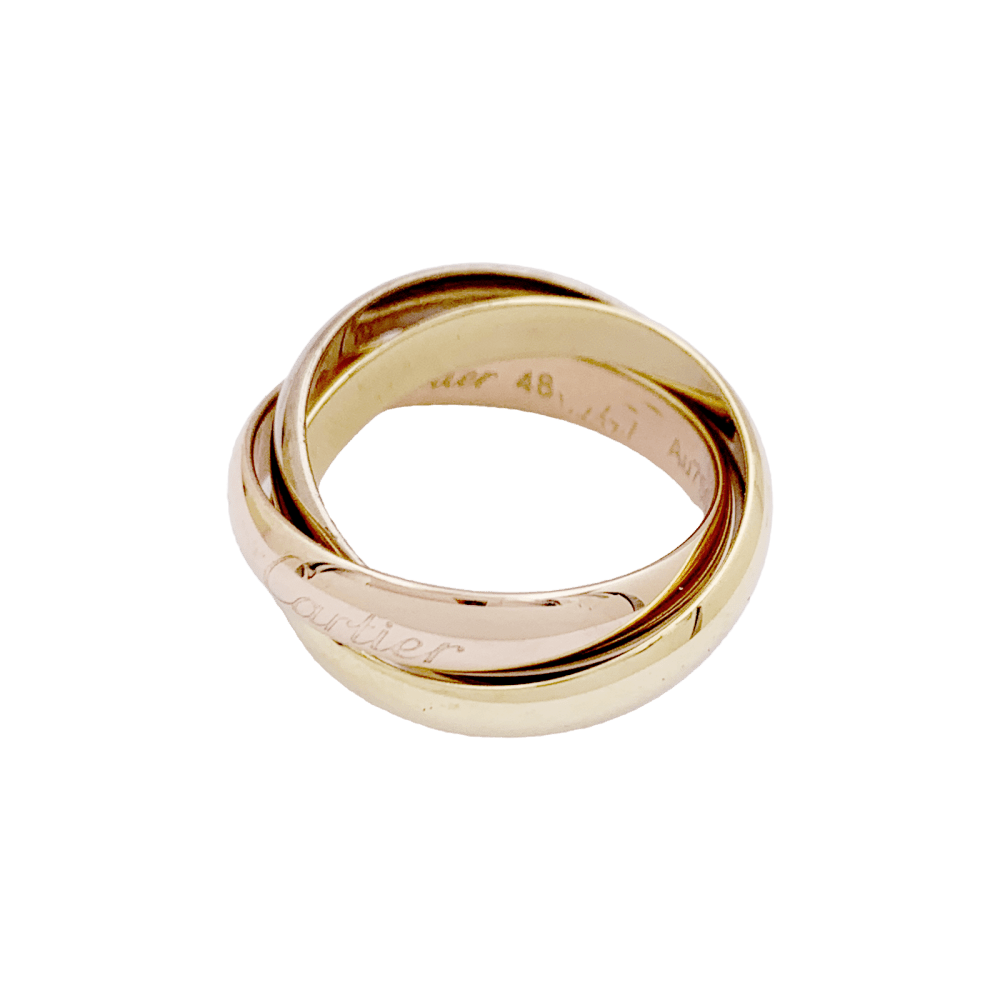 Ring Cartier, "Trinity Classique", three golds.