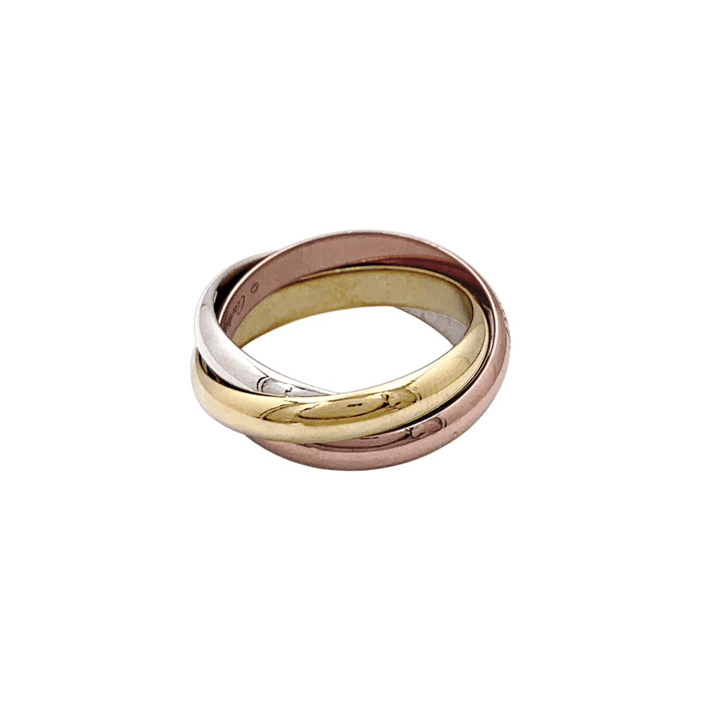 Ring Cartier, "Trinity", three golds.