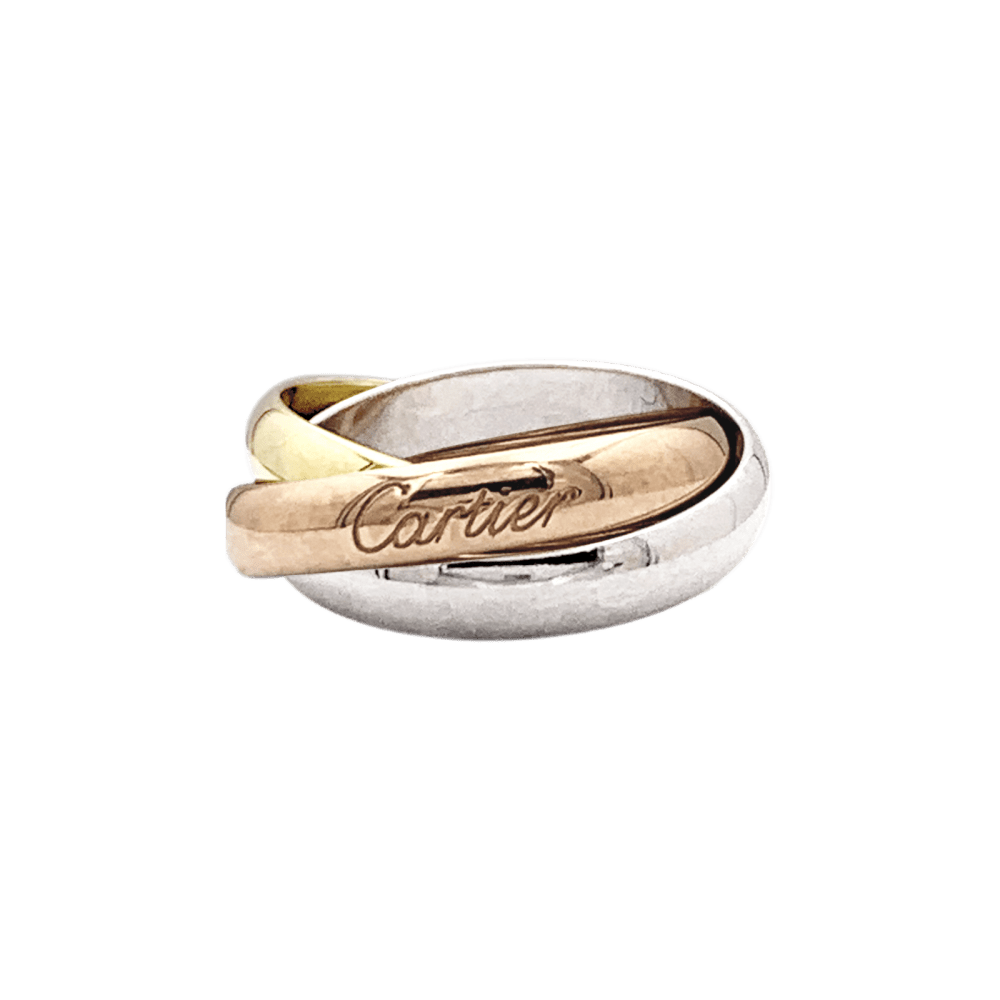 Ring Cartier, "Trinity Classique", three golds.