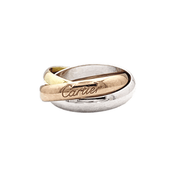 Ring Cartier, "Trinity Classique", three golds.