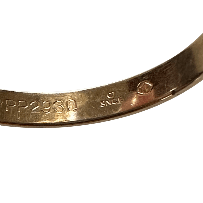 Bague Alliance CARTIER "Trinity" en or jaune, or blanc, or rose et diamant - Castafiore