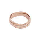 Bague Alliance CARTIER "Trinity" en or rose - Castafiore