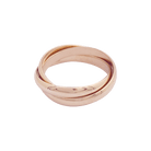 Bague Alliance CARTIER "Trinity" en or rose - Castafiore