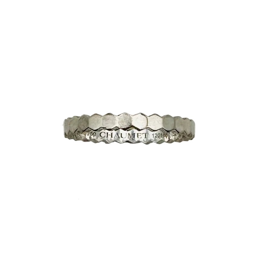 Bague Alliance CHAUMET "Bee" en or blanc - Castafiore