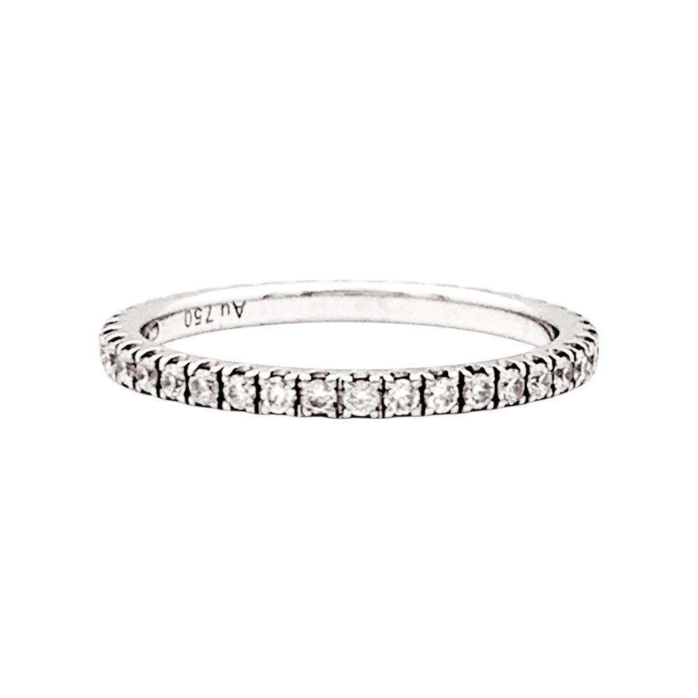 Chaumet Alliance, white gold and diamonds.