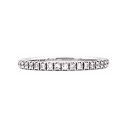 Chaumet Alliance, white gold and diamonds.